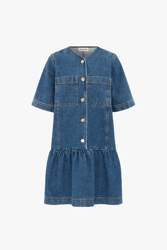 Kimber Mini Denim Dress from Align