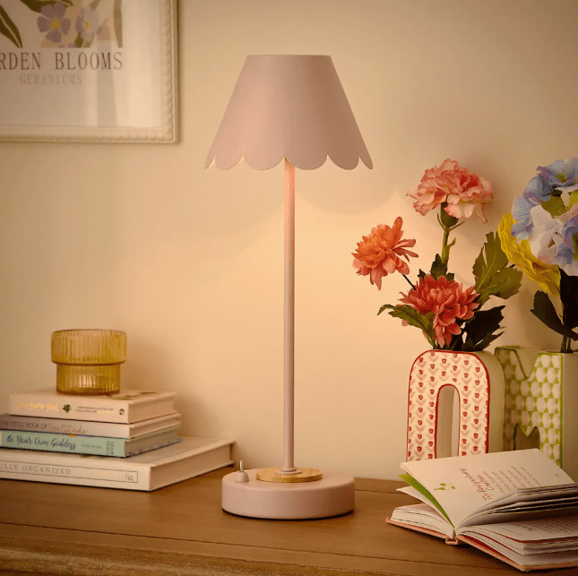 Remi Rechargeable Table Lamp from Dunelm