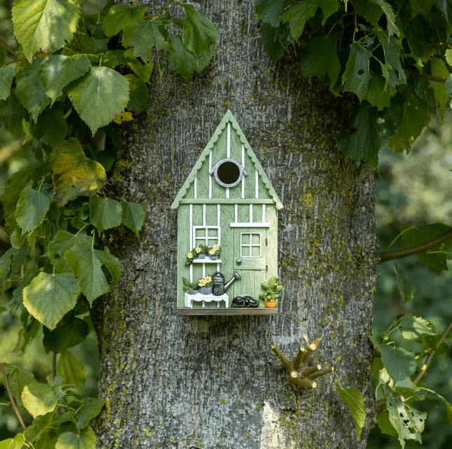 Fallen Fruits Garden Shed Bird House from Dunelm