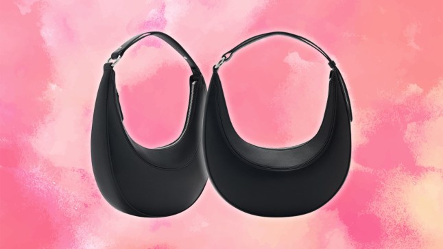 Black Mango bag that looks like a designer version that retails for over £200.