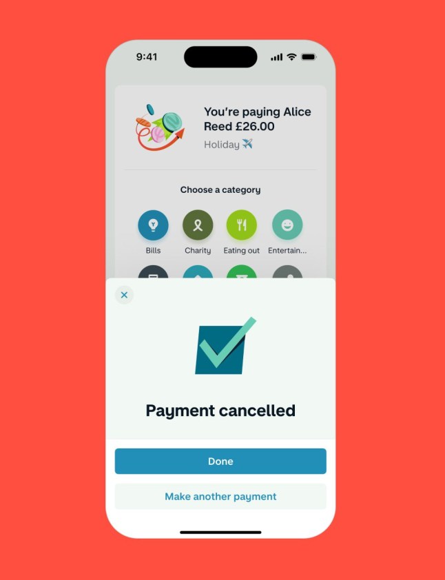 First 'undo payment' feature introduced by bank